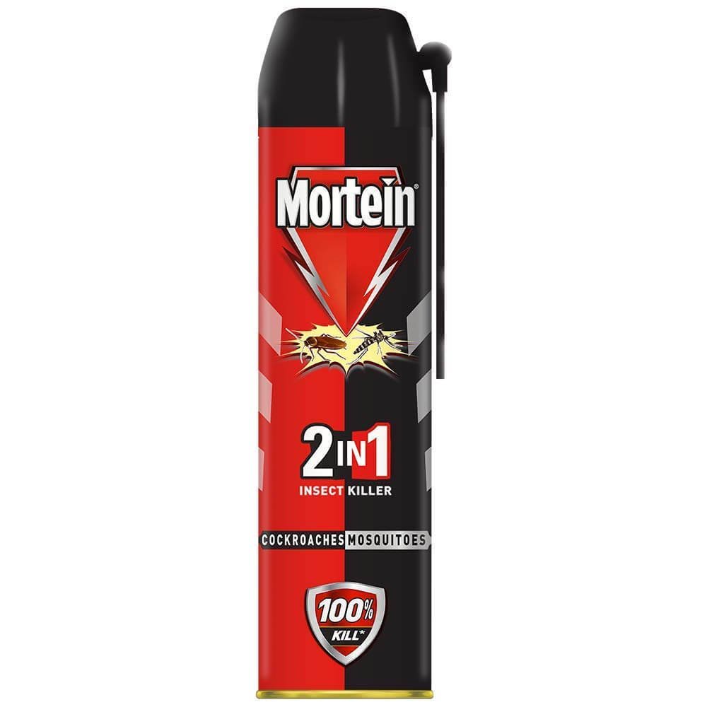 Mortein 2-in-1 Mosquito and Cockroach killer Spray - 600 ml